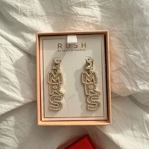 RUSH Mrs. Bling Earrings | Brand New